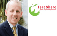 Lindsay Boswell, Chief Executive of FareShare, and member of the London Food Board Lindsay Boswell, Chief Executive of FareShare, and member of the London Food Board