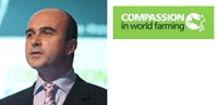 Philip Lymbery, Compassion in World Farming and supporter of the Food Legacy programme inspired by the London 2012 Food Vision