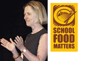 Stephanie Wood, School Food Matters, supporting schools working towards a Food for Life award, also member of the London Food Board