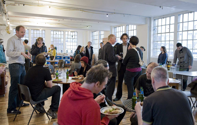 Arcola Theatre cafe