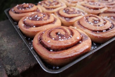 Cinnamon buns. Credit: Chris Young / www.realbreadcampaign.org CC-BY-SA-4.0