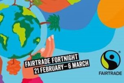 Fairtrade Fortnight flyer, 2022. Credit: Fairtrade