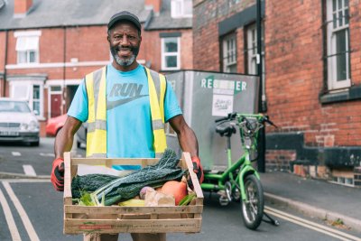 Fruit and veg box delivery. Credit: Regather, Sheffield