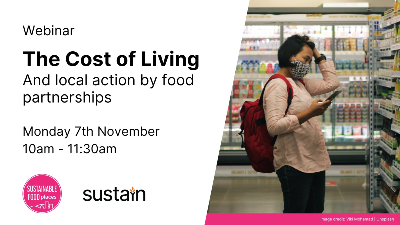 The cost of living and local action by food partnerships | Sustain