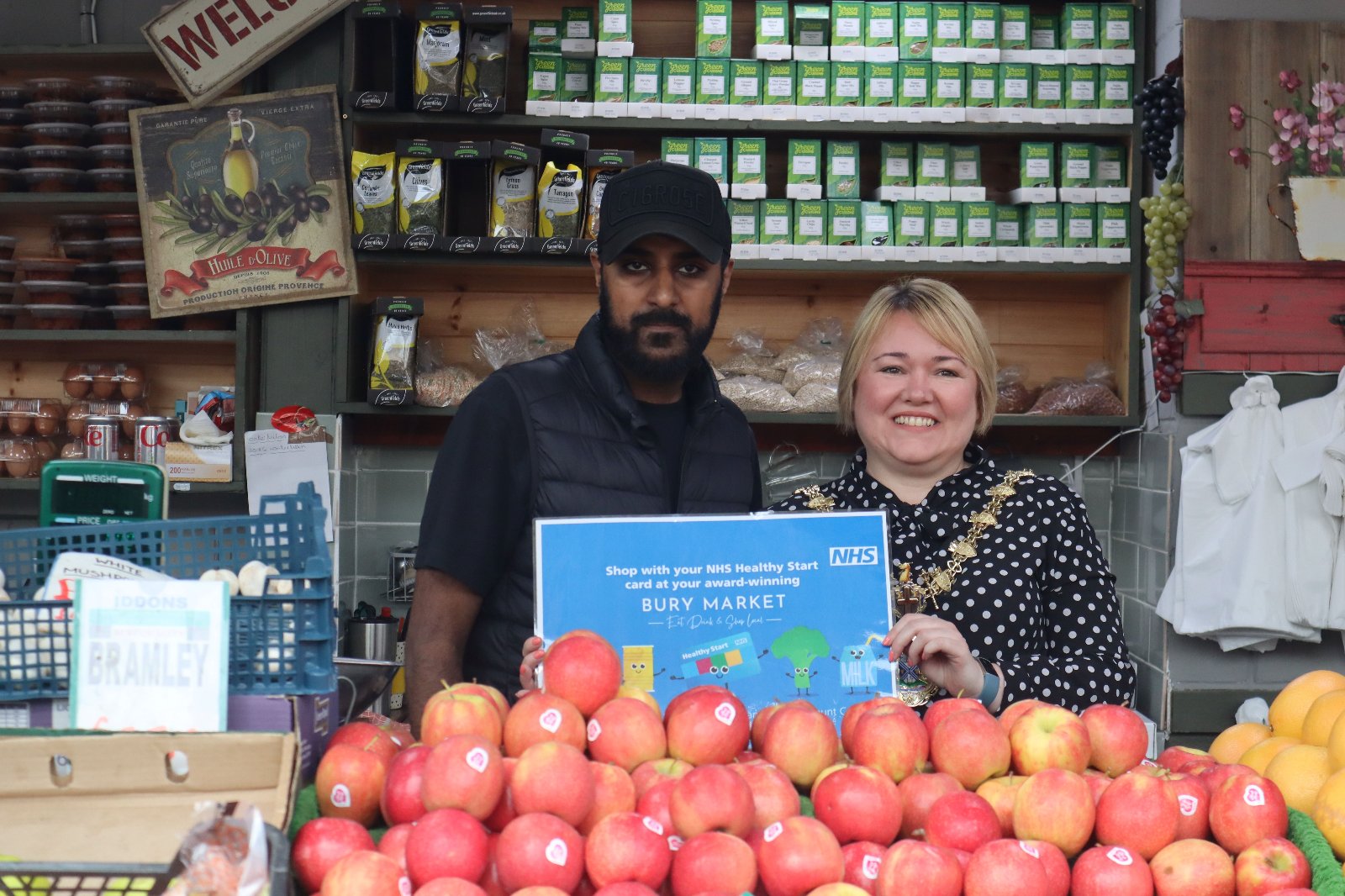 Bury Market now a Healthy Start destination Sustain