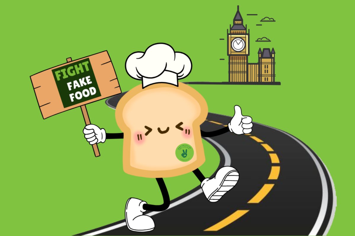 Dough on the road. Credit: www.realbreadcampaign.org CC-BY-SA-4.0