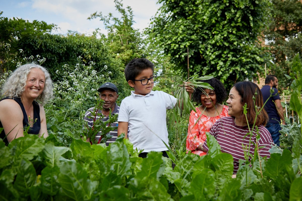 Camberwell Triangle Community Garden. Credit: Ruth Arnott | Southwark council