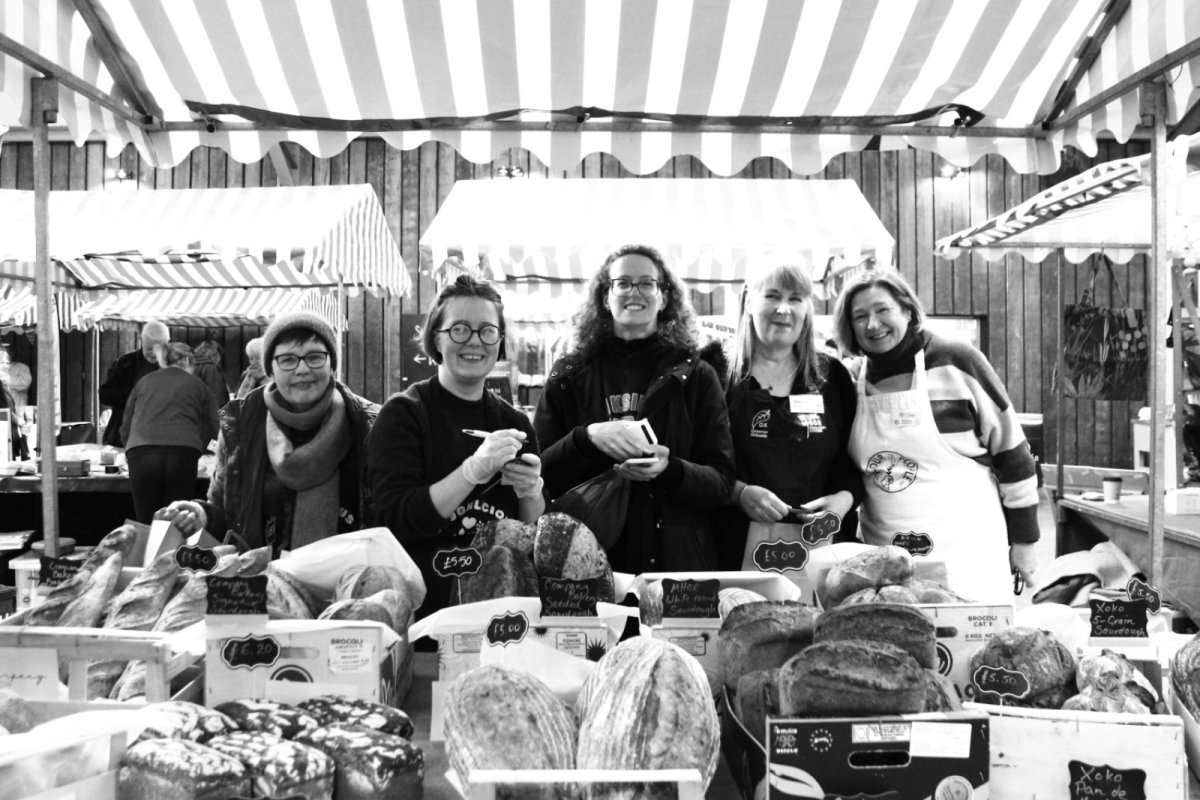 Volunteers at The Scottish Festival of Real Bread. Credit: Chris Young / www.realbreadcampaign.org CC-BY-NC-SA-4.0