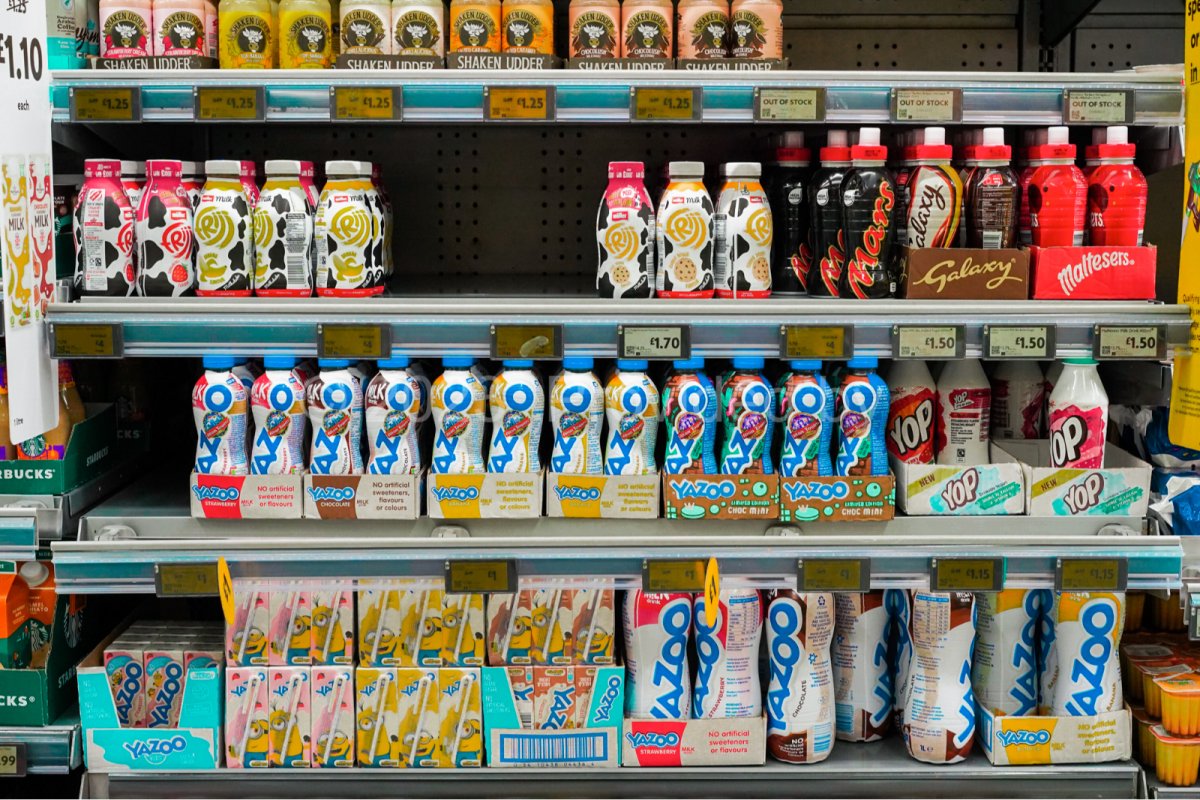 Drinks in a supermarket. Copyright: © 2023. Provided by Impact on Urban Health licensed via a?CC BY-NC-ND 4.0 license