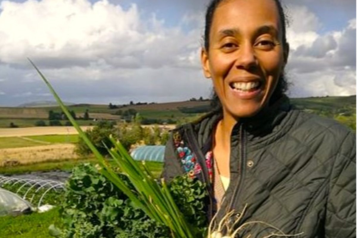 Michelle is an organic farmer and stockfree transition consultant. Copyright: Stockfree Farming