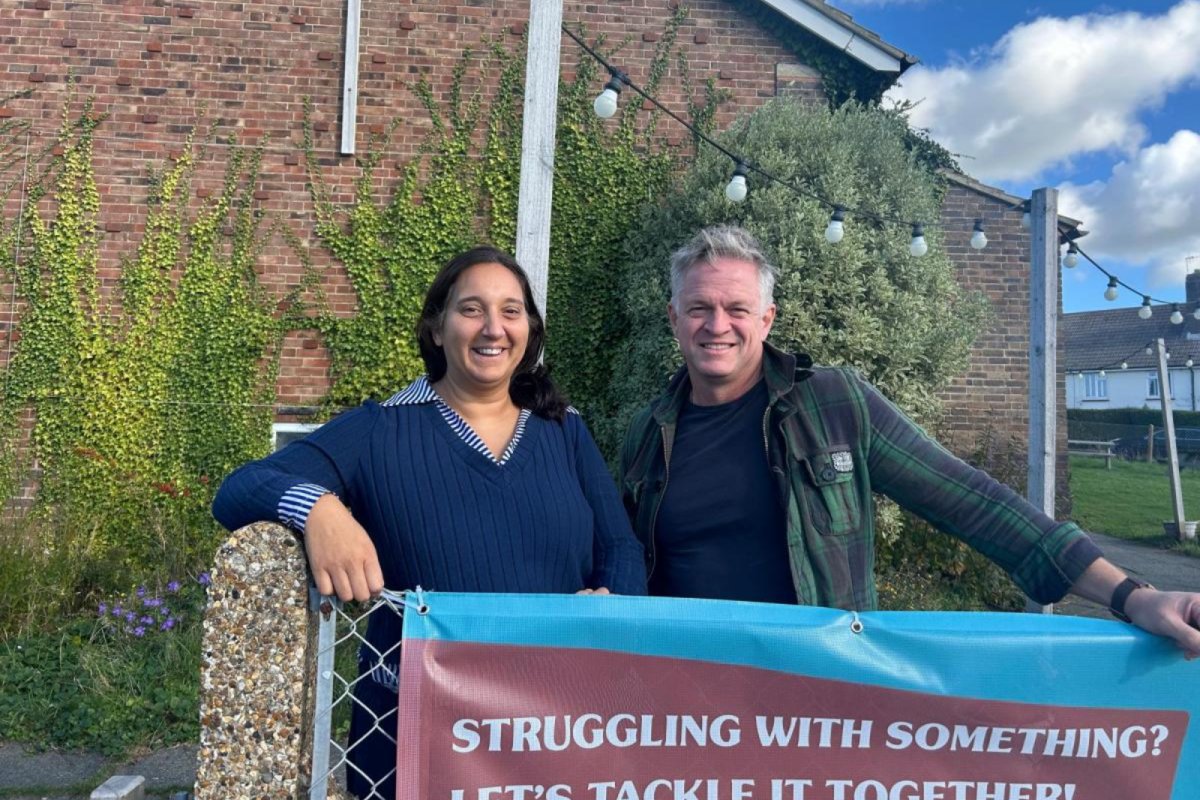 Volunteers from St Richards Community Support Cafe. Credit: St Richards Community Support Cafe