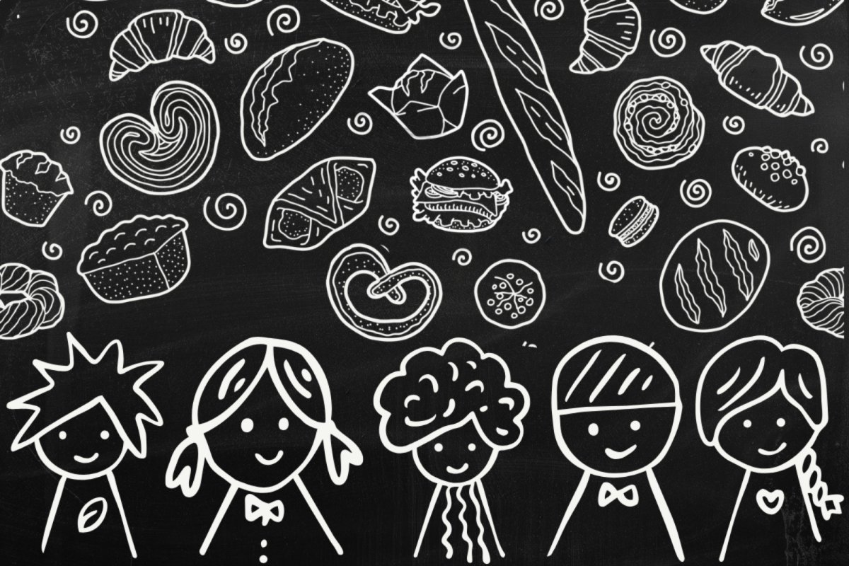 Getting bready for school. Credit: www.realbreadcampaign.org CC-BY-NC-SA-4.0