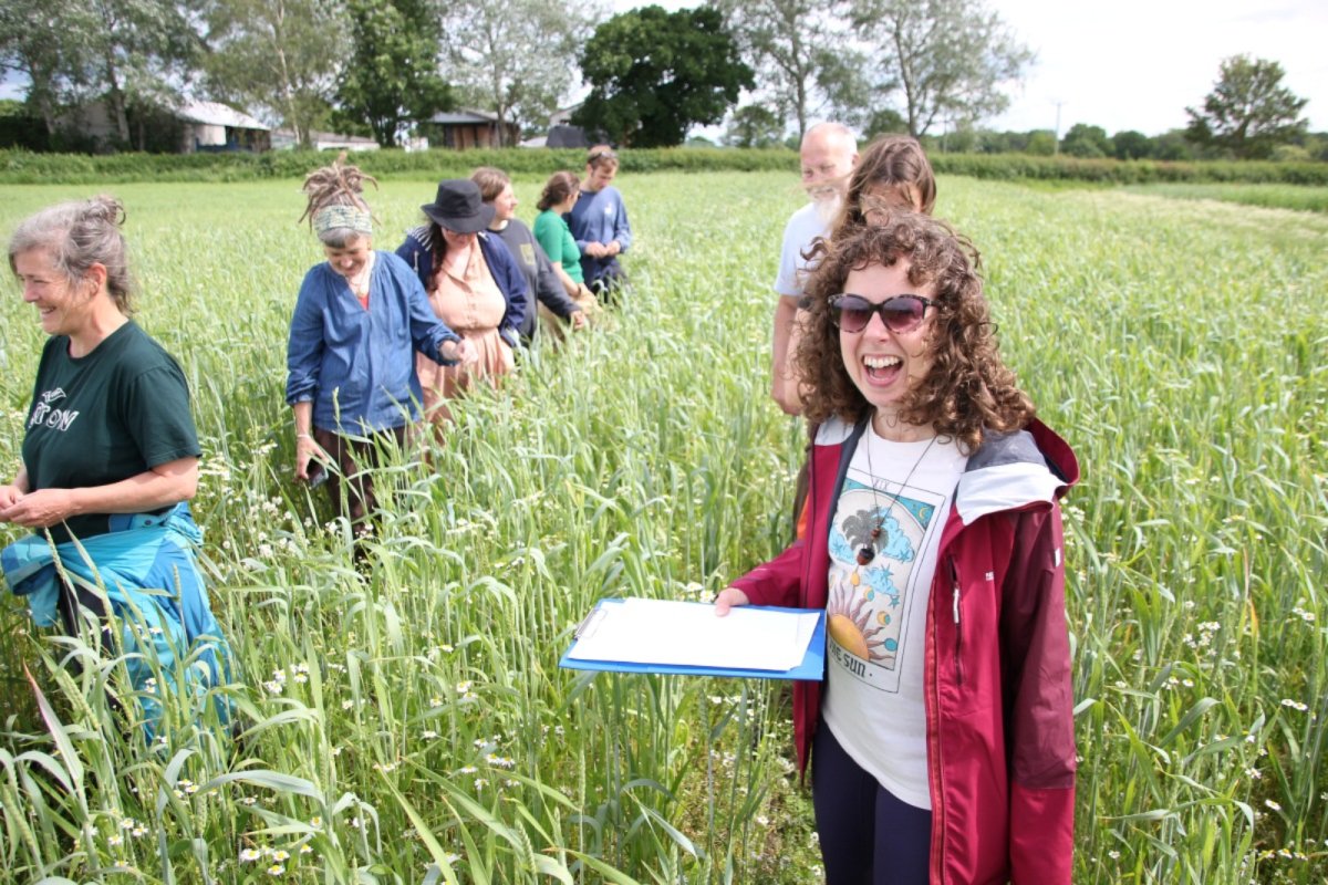 Yorkshire Grain Alliance field trip. Credit: Chris Young / www.realbreadcampaign.org CC-BY-NC-SA-4.0