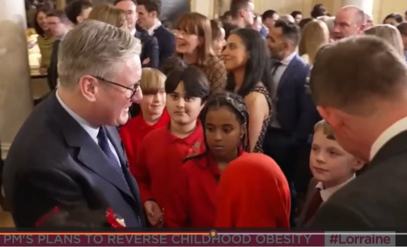 Prime Minister commits to improve school food. Credit: ITV Lorraine, 11 November 2025