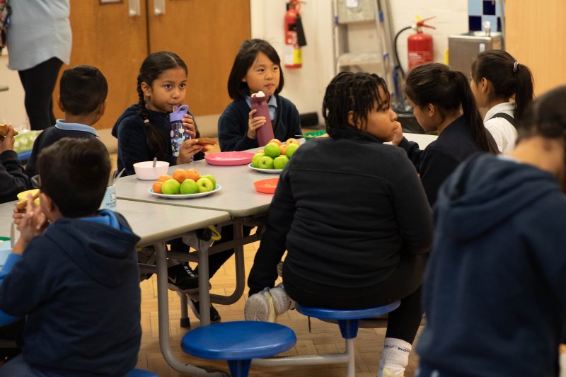 School breakfast. Copyright: Magic Breakfast