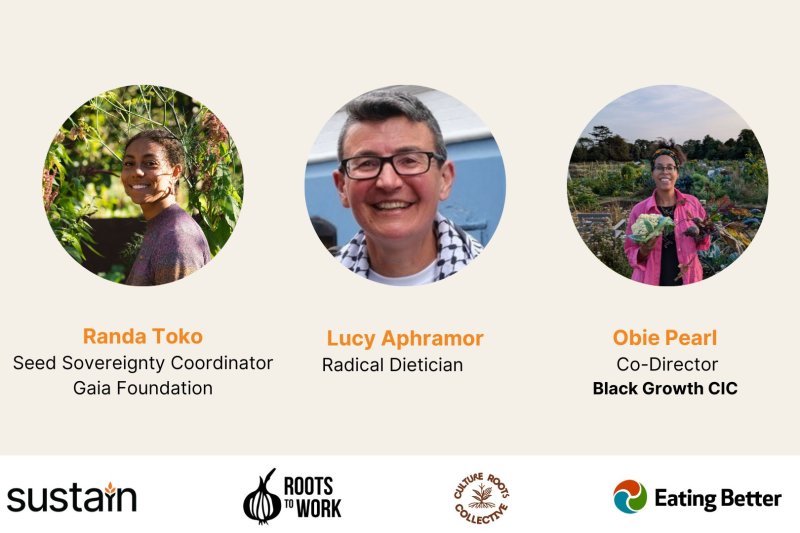 Speaker photos and names for the Unearthing Empire webinar. Credit: Sustain