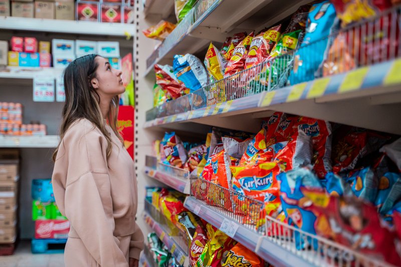 Girl shopping in a supermarket. Copyright: &copy; 2023. Provided by Impact on Urban Health licensed via a?CC BY-NC-ND 4.0 license