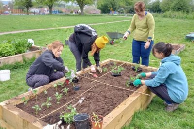 Good to Grow Day at Hillfields Community Garden. Credit: Hillfields Community Garden