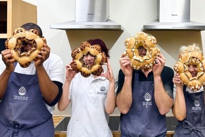 Bakery course students. Copyright: The School of Artisan Food