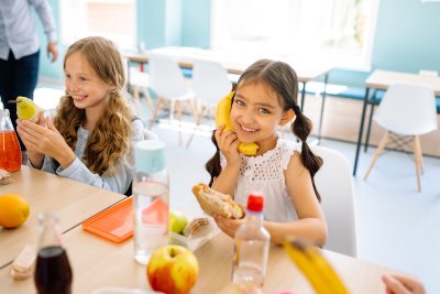 School student eating fruit. Credit: Yan Krukau | Pexels