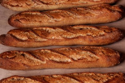 Basque-esque baguettes. Copyright: Imma the Bakery