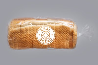 Real Bread all wrapped up. Credit: Canva / www.realbreadcampaign.org CC-BY-SA-4.0