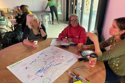 SEWN East 2025 Greenwich group workshop. Credit: Millie Barnes