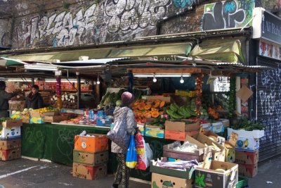 Urban vegetable market. Credit: Ruth Westcott