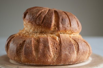 Cottage loaf. Copyright: Victoria Harley