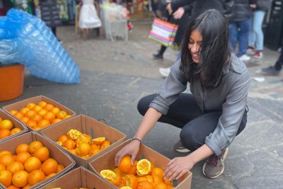 Food partnership officer Sara Azeem. Credit: Sara Azeem