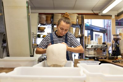 At work in Leavened. Copyright: Izabela Stuchlik