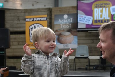 Real Bread = happiness. Credit: Chris Young / www.realbreadcampaign.org CC-BY-SA-4.0