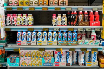 Drinks in a supermarket. Copyright: © 2023. Provided by Impact on Urban Health licensed via a?CC BY-NC-ND 4.0 license