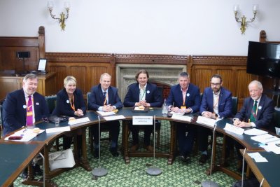 APPG for The Bakery Industry first meeting panel. Credit: Chris Young / www.realbreadcampaign.org CC-BY-NC-SA-4.0