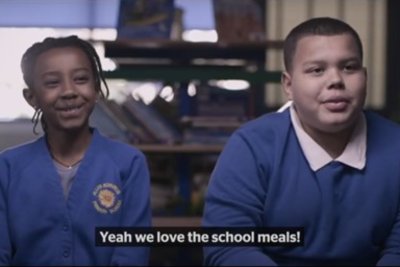 Children interviewed for the School Food Matters film: Two Cities. Credit: School Food Matters
