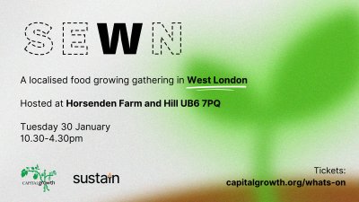 SEWN - a localised food gathering in West London. Copyright: Sustain