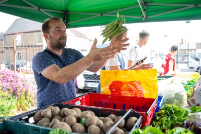 Paul's Organic Veg, Cardiff. Credit: Riverside Farmers Market