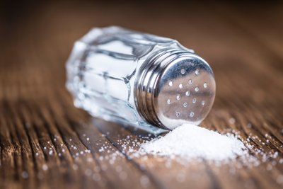 Salt on a table. Credit: HandmadePictures: Shutterstock