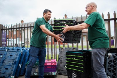 The food hub at St. Andrew's in Liverpool. Credit: St Andrew's Community Network