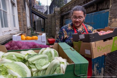 Good Food Box- Granville Community Kitchen. Credit: Jonathan Goldberg