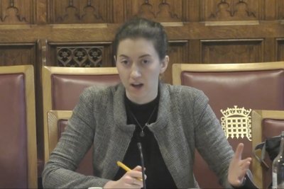 Fran Bernhardt giving evidence at the House of Lords inquiry. Credit: House of Lords