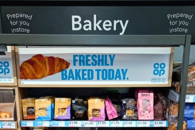 Everything in this display was manufactured elsewhere at some time in the past. Credit: Chris Young / www.realbreadcampaign.org CC-BY-NC-SA-4.0