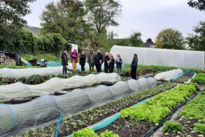 Our Autumn training session at Keats Organics with Chrissy Harrison. Copyright: Mayya Husseini