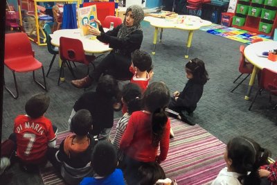 Pupils learning about fizzy drinks. Credit: Shahnaz Vayani | Barnet Hill Academy