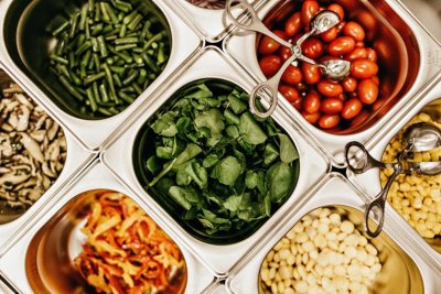 Salad bar. Credit: Jonathan Borba unsplash