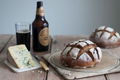 Stout, stilton and walnut bread. Copyright: Victoria Harley