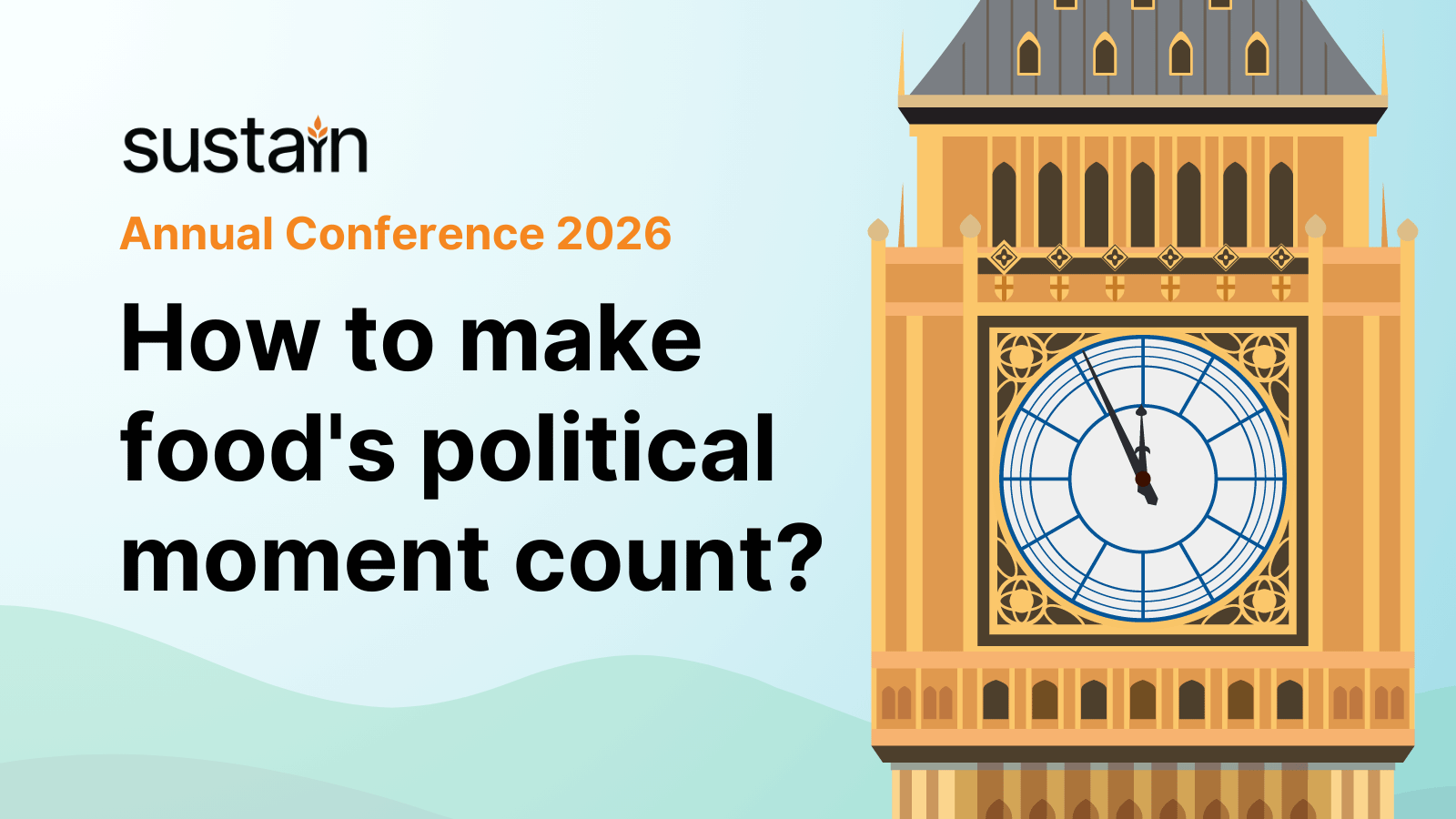 Sustain Annual Conference 2026. Copyright: Sustain