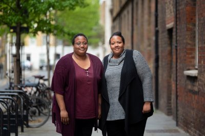 Zakiya Andrews and Nzinga Foster-Brown. Credit: © Impact Hub Kings Cross