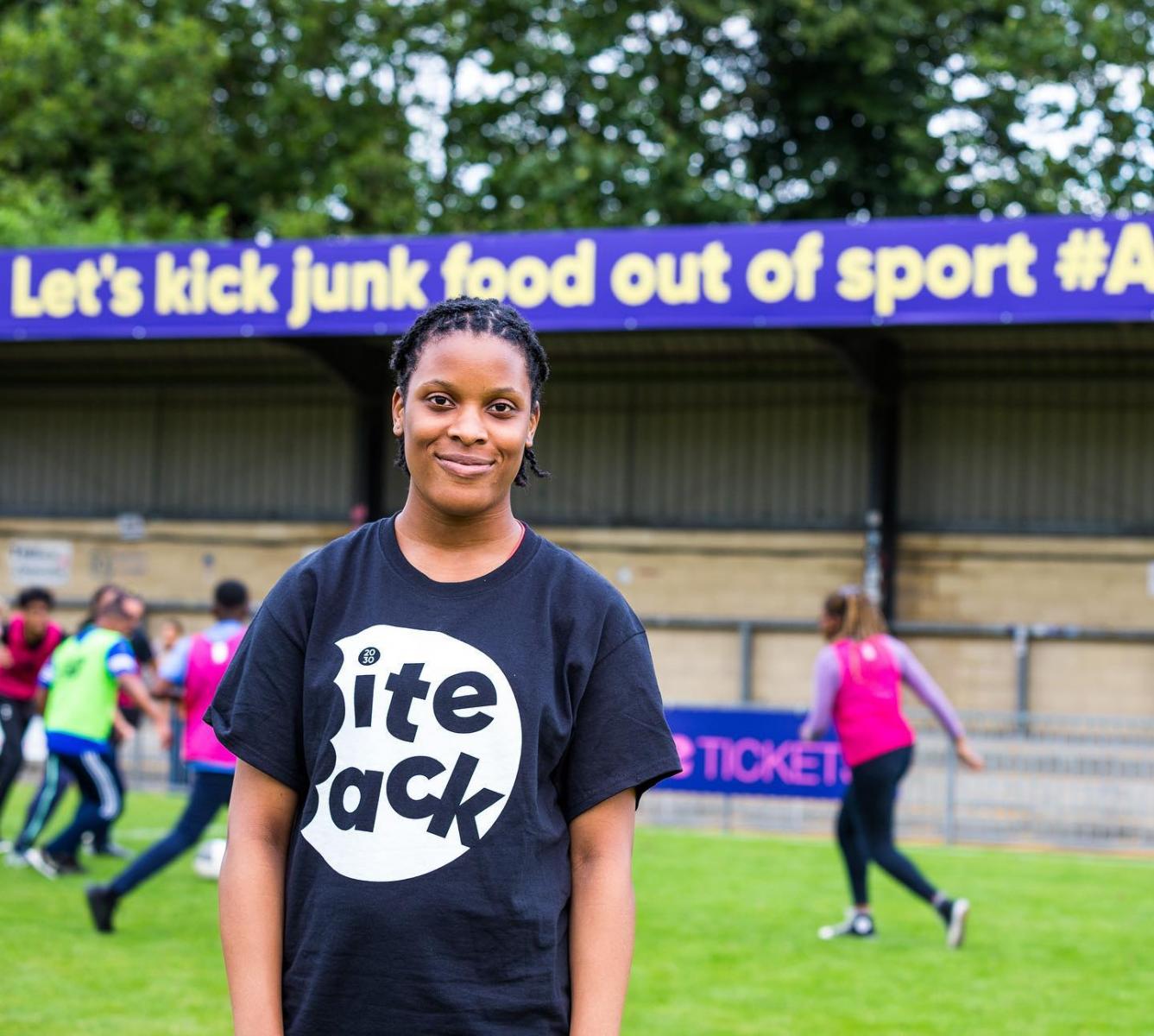 Bite Back 2030 are partnering with Dulwich Hamlet FC. Credit: Bite Back 2030