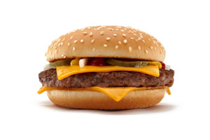 Quarter Pounder. Photo credit: McDonalds